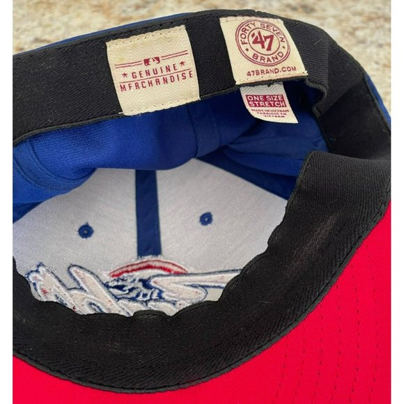 '47 Brand MLB Genuine Merchandise Chicago Cubs Ball Cap Adult Fitted Stretch OS - Picture 9 of 9